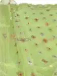 Deshi Original Jamdani Traditional Light Birch Green with Multicolor Design BJ041923A (8)