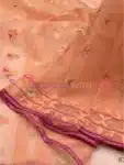 Exclusive Handloom Jamdani Saree Creamy Peach With Multicolor Design BJ041923I (3)