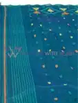Exclusive Jamdani Saree Blue Palisade With Multicolor Design BJ041923G (3)