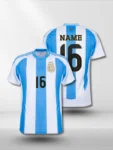 Argentina Customized Fan Version Soccer Jersey (1)