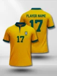 Brasil Customized Fan Version Soccer Jersey (1)