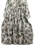 Comfortable Soft Silk Nayra Cut Multicolor Printed Dress ISC072823J (11)