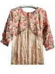 Comfortable Soft Silk Nayra Cut Multicolor Printed Dress ISC072823J (11)