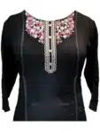 Elegant Embroidery Multicolor Tops Long Sleeve for Women IT073123G (2)