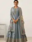 Exclusive Embroidery Gown Salwar Kameez for Party Wear