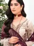 Pakistani Organza Salwar Kameez with Embroidery Work PSC072923A (34)