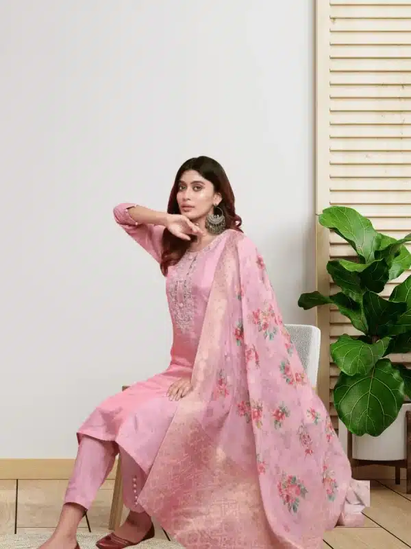 Stylish Premium Salwar Kameez Silk Sequence Work for Women