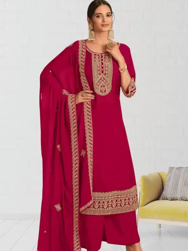 Stylish Salwar Kameez with High-Quality Straight Dupatta Suits