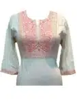 Traditional Embroidery Multicolor Kurti for Women IT073123E (8)
