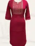Traditional Embroidery Multicolor Kurti for Women
