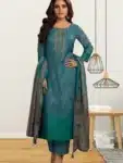 Traditional Salwar Kameez Cotton with Embroidery Work