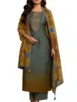 Traditional Salwar Kameez Cotton with Embroidery Work