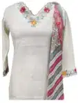 Traditional Silk Kurta Pant with Embroidery Work ISC072823E (4)