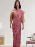 Dubai Chantilly Lace Sarees for Women BS100123B (4)