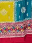 Deshi Salwar Kameez Chinnon Georgette with Embroidery work IBC02182024 (11)