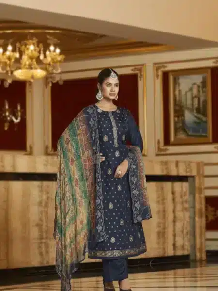 Exceptional Salwar Kameez Suits with Embroidery Work