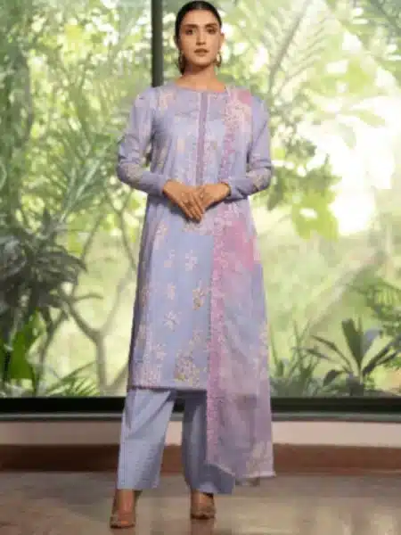 Exquisite Pakistani Embroidered Lawn Salwar kameez Collection
