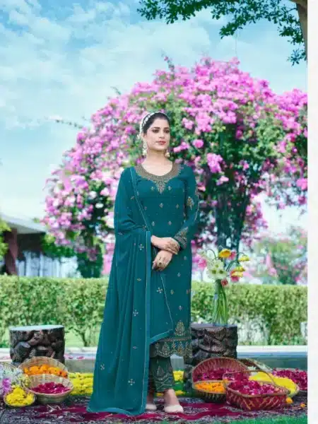 Luxurious Deshi Salwar Kameez with Embroidery Work Collection
