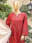 Luxury Embroidery Pure Cotton Salwar kameez Collection PSC02292024 (6)