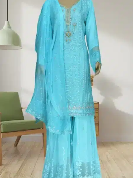 Traditional Sharara with Heavy Embroidery Work