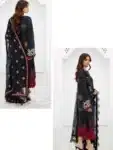Glamor Embroidery Pure Cotton Pakistani Charizma Suits Collection PSC03082024 (27)