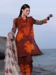 Glamor Embroidery Pure Cotton Pakistani Charizma Suits Collection PSC03082024 (1)