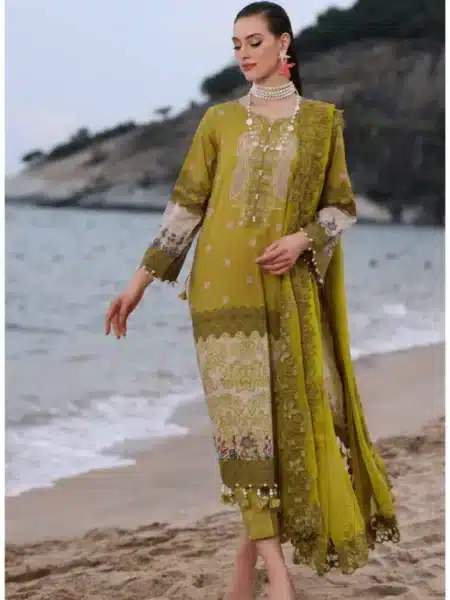Glamor Embroidery Pure Cotton Pakistani Charizma Suits Collection