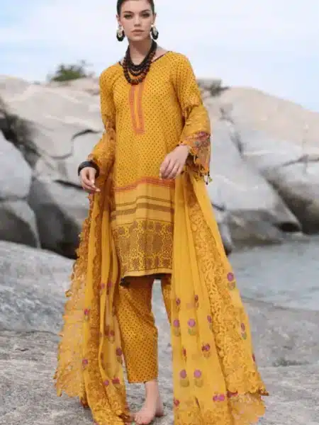 Glamor Embroidery Pure Cotton Pakistani Charizma Suits Collection