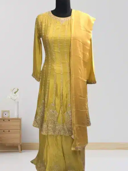 Glamorous Sharara with Exceptional Embroidery Work Collection