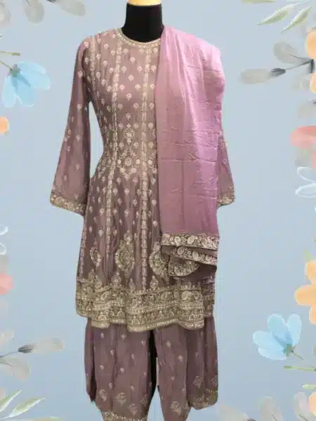 Glamorous Sharara with Exceptional Embroidery Work Collection