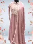 Gorgeous Party Wear Sharara with Embroidery Work Collection ISR03032024 (2)