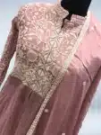 Gorgeous Party Wear Sharara with Embroidery Work Collection ISR03032024 (2)