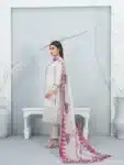 Enchanting Pakistani Pure Cotton Chikan Kari Salwar kameez Collection PSC02162024 (5)