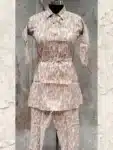 Gorgeous Co-Ord Set with Embroidery Work Collection ICS03042024B (6)