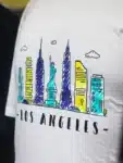 Los Angeles T-shirt Premium Cotton CTS08032024 (4)