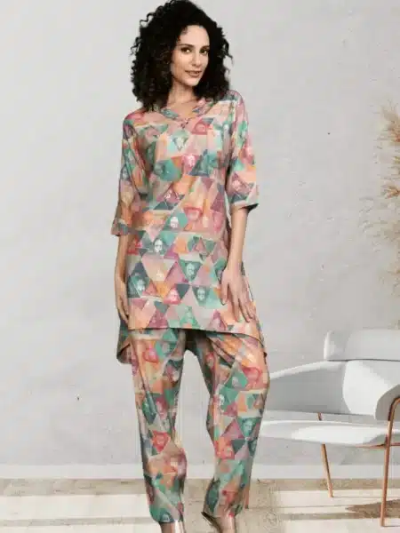 Wonderful Co-Ord Set with Digital Print work Collection