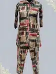 Chromatic Co-Ord Set with Fancy Work Collection ICS03012024A (5)
