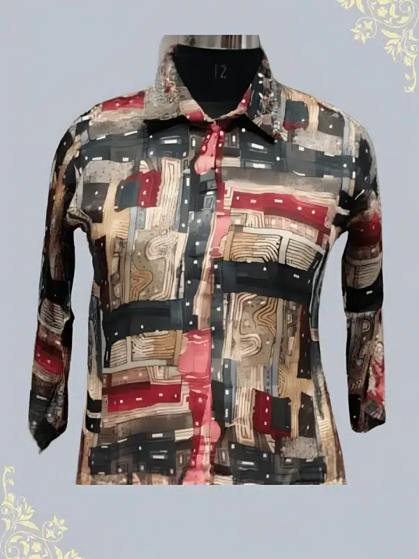 Chromatic Co-Ord Set with Fancy Work Collection ICS03012024A (2)