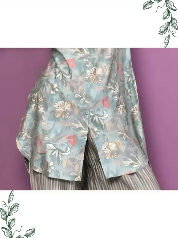 High-Class Co-Ord Set with Print work Collection ICS03022024H (3)