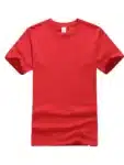 Customized Fashionable T-shirt with Round Neck Short Sleeves (9)