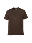 Customized Fashionable T-shirt with Round Neck Short Sleeves (9)