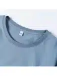 Customized Fashionable T-shirt with Round Neck Short Sleeves (9)