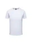 Customized Fashionable T-shirt with Round Neck Short Sleeves (9)