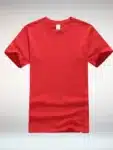 Customized Fashionable T-shirt with Round Neck Short Sleeves (9)