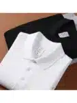 Fashionable Collar T-shirts with Knitwear Work Collection (12)