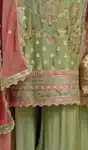 Elegant Embroidered Reception Wear Indian Pakistani Stitched Salwar Kameez Palazzo Suit – ASK030925 – 1 (1)