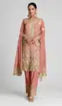 Elegant Ready to Wear Salwar Kameez Palazzo Pant Suit for Women