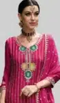 Festive Wear Embroidered Salwar Kameez Suit – Stylish Traditional Outfit – ASK031125 -1 (1)