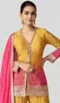 Indian Pakistani Designer Embroidered Sharara Suit Stitched Salwar Kameez for Engagement & Party Wear – ASK030825 – 1 (1)