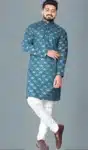Men_s Cotton Embroidered Kurta Indian Traditional Festival Wear & Ethnic Clothing – AP030825 – 1 (3)